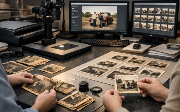 Batch Archival Photo Restoration