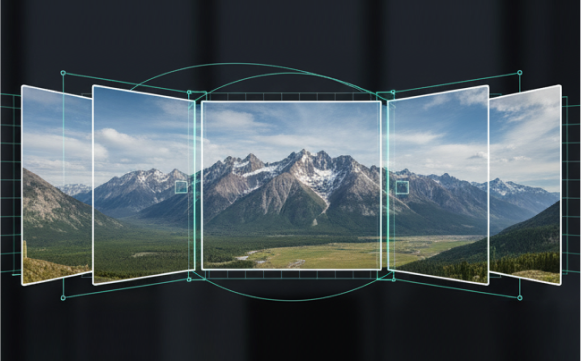 Photo Stitching for Wide-Angle Imaging